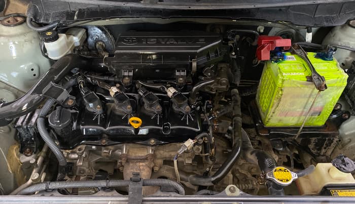 2013 Toyota Etios V, Petrol, Manual, 38,460 km, Engine View