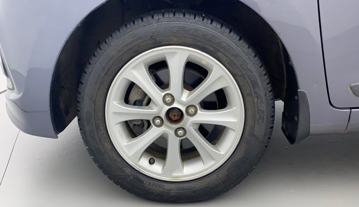 2013 Hyundai Grand i10 ASTA 1.2 KAPPA VTVT, Petrol, Manual, 27,208 km, Left Front Wheel