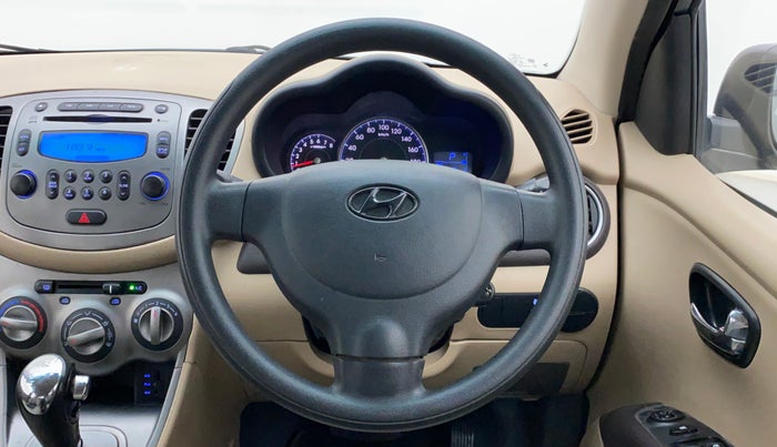 2012 Hyundai i10 SPORTZ 1.2 AT, Petrol, Automatic, 68,948 km, Steering Wheel Close Up