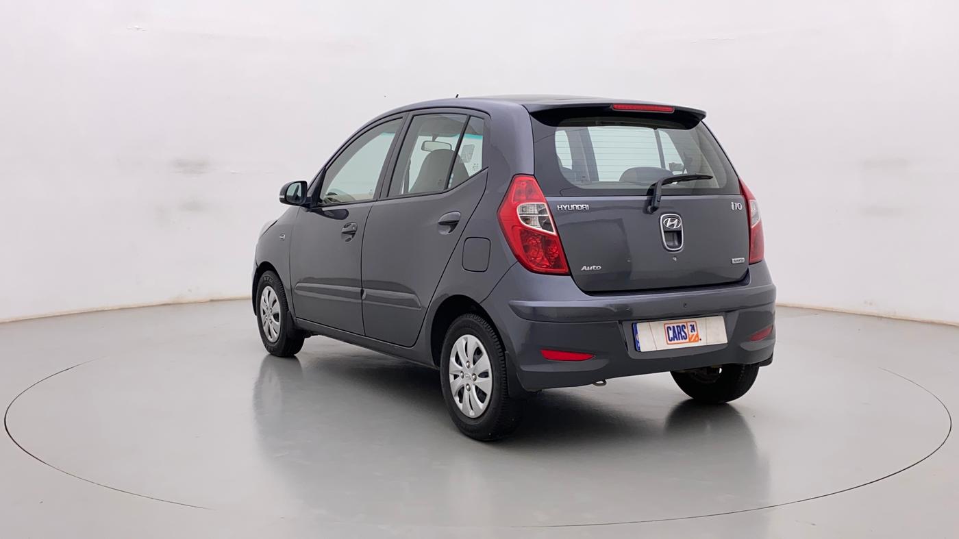 2012 Hyundai i10 SPORTZ 1.2 AT, Petrol, Automatic, 68,948 km, Left Back Diagonal