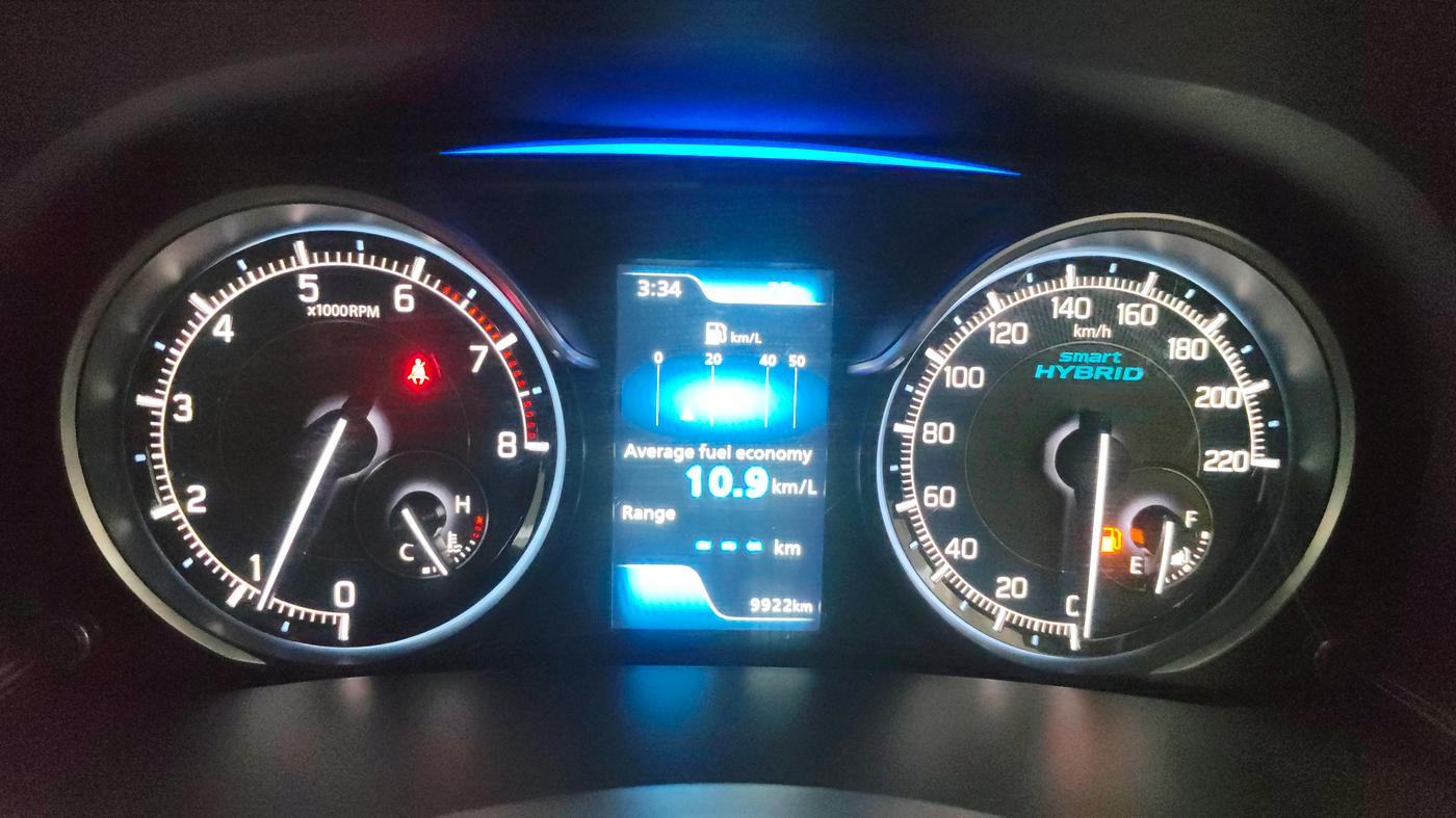 2024 Maruti XL6 ZETA MT, Petrol, Manual, 9,921 km, Odometer Image