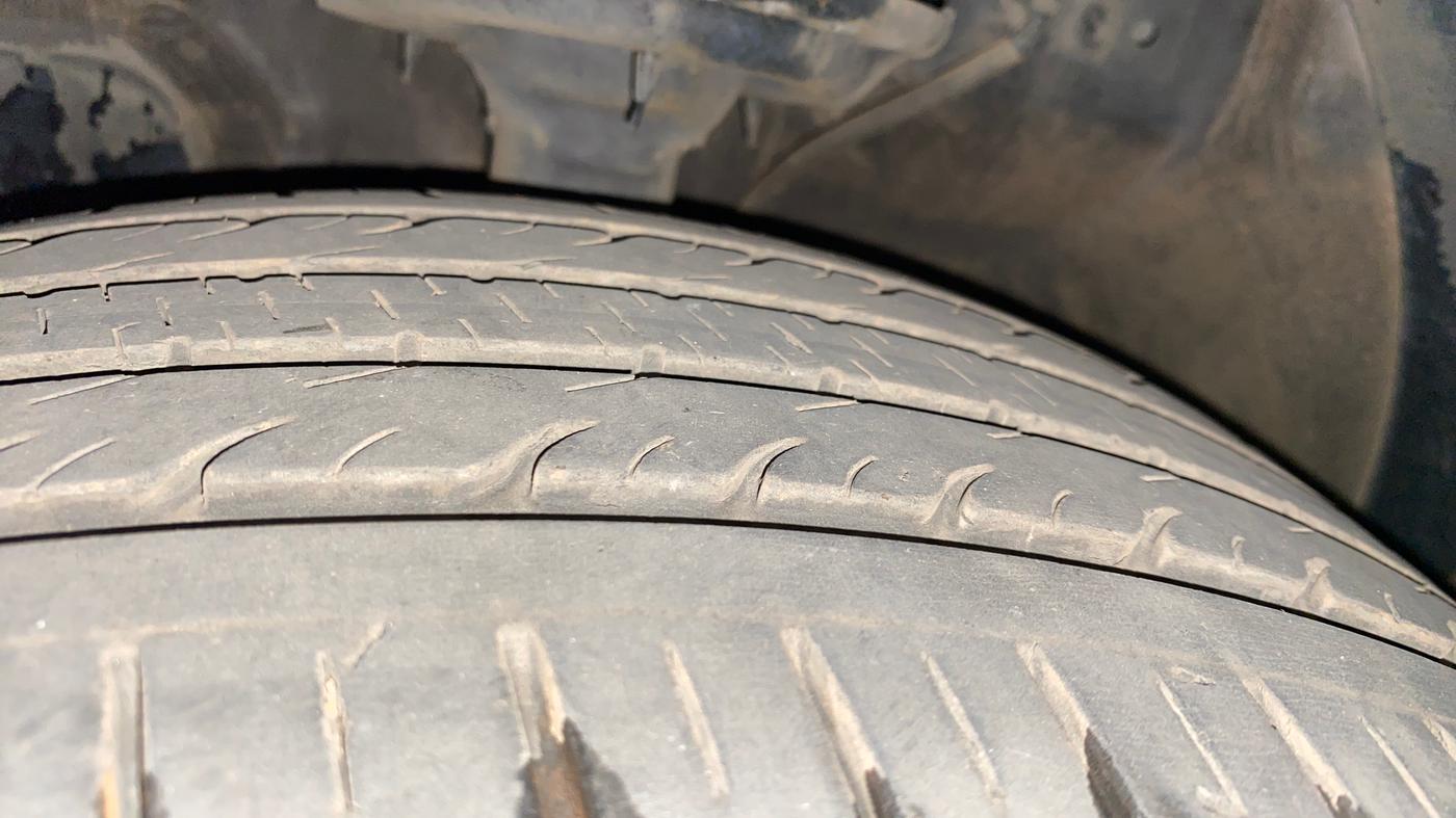 2018 Hyundai Creta SX PLUS AT 1.6 PETROL, Petrol, Automatic, 41,987 km, Left Front Tyre Tread