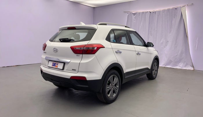 2018 Hyundai Creta SX PLUS AT 1.6 PETROL, Petrol, Automatic, 41,987 km, Right Back Diagonal