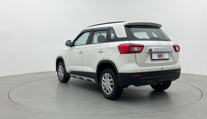 2022 Maruti BREZZA VXI SMART HYBRID, Petrol, Manual, 27,372 km, Left Back Diagonal
