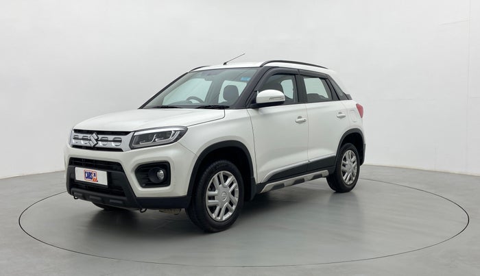 2022 Maruti BREZZA VXI SMART HYBRID, Petrol, Manual, 27,372 km, Left Front Diagonal