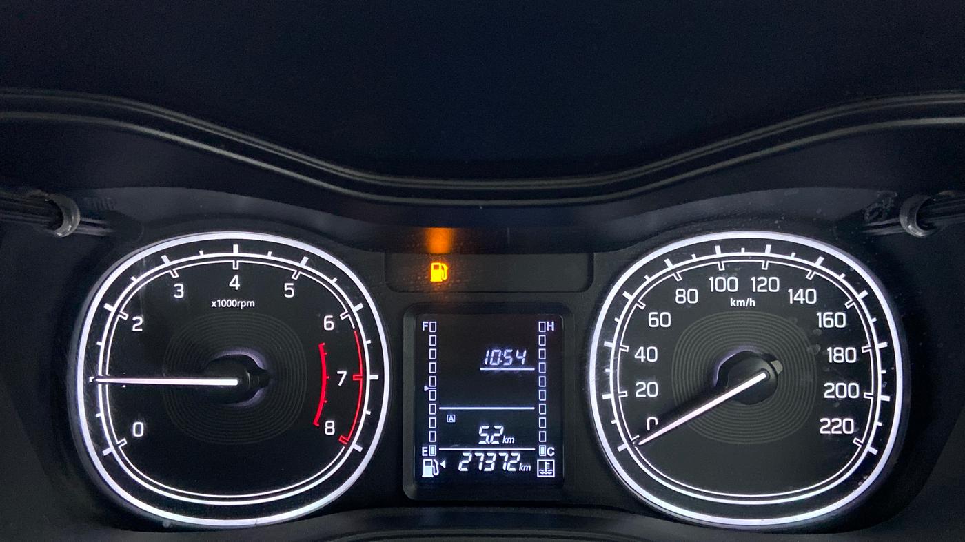 2022 Maruti BREZZA VXI SMART HYBRID, Petrol, Manual, 27,372 km, Odometer Image