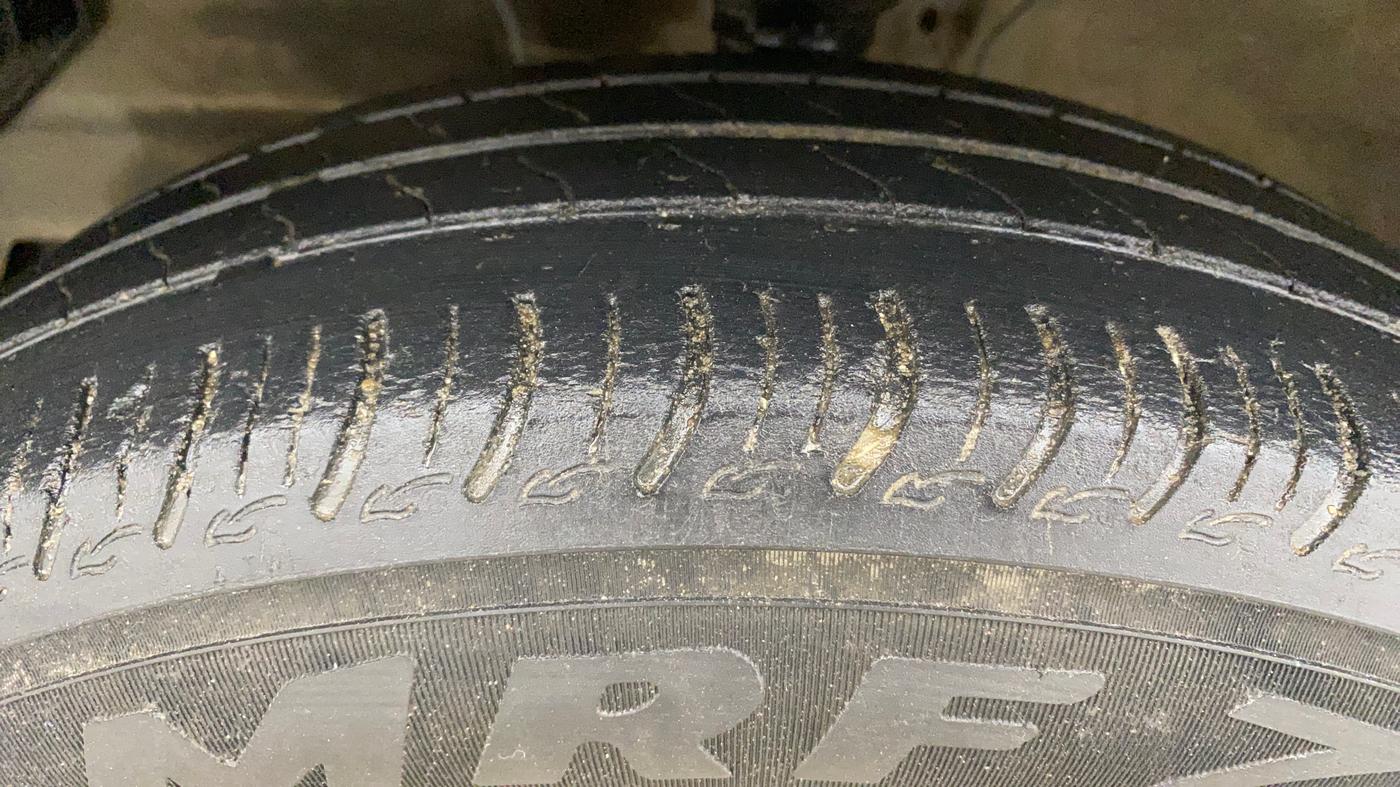 2022 Maruti S PRESSO VXI, Petrol, Manual, 69,592 km, Left Front Tyre Tread