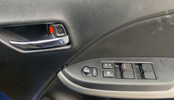 2017 Maruti Baleno ZETA CVT PETROL 1.2, Petrol, Automatic, 26,921 km, Driver Side Door Panels Control