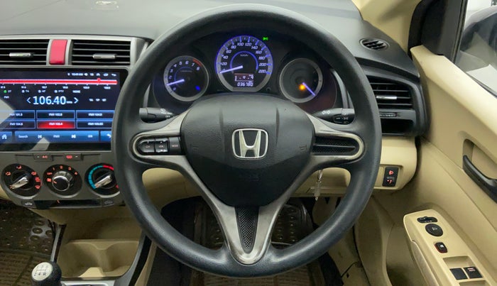 2012 Honda City S MT PETROL, Petrol, Manual, 36,941 km, Steering Wheel Close Up