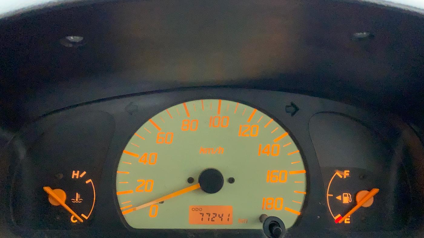 2009 Maruti Alto LXI, Petrol, Manual, 77,299 km, Odometer Image
