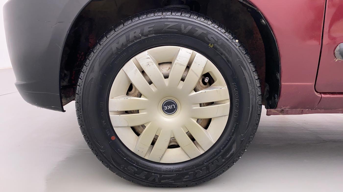 2009 Maruti Alto LXI, Petrol, Manual, 77,299 km, Left Front Wheel