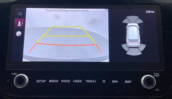 2022 KIA CARENS LUXURY 1.4 PETROL 7 STR, Petrol, Manual, 33,506 km, Parking Camera