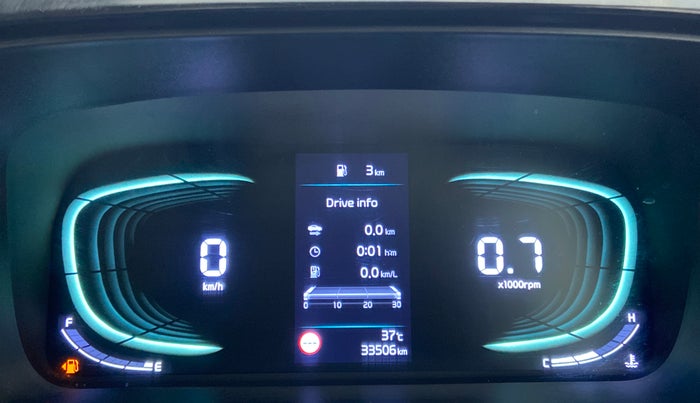 2022 KIA CARENS LUXURY 1.4 PETROL 7 STR, Petrol, Manual, 33,506 km, Odometer Image