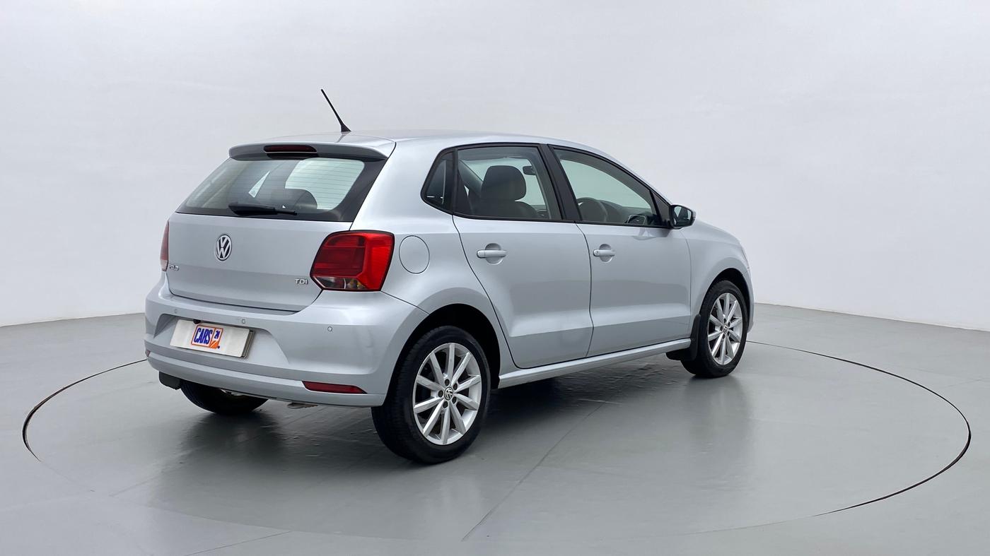 2018 Volkswagen Polo HIGHLINE PLUS 1.5L DIESEL, Diesel, Manual, 61,310 km, Right Back Diagonal