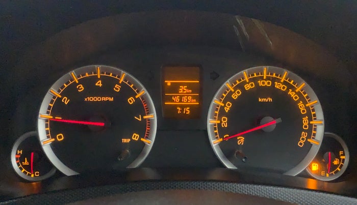 2013 Maruti Swift Dzire VXI, Petrol, Manual, 46,457 km, Odometer Image