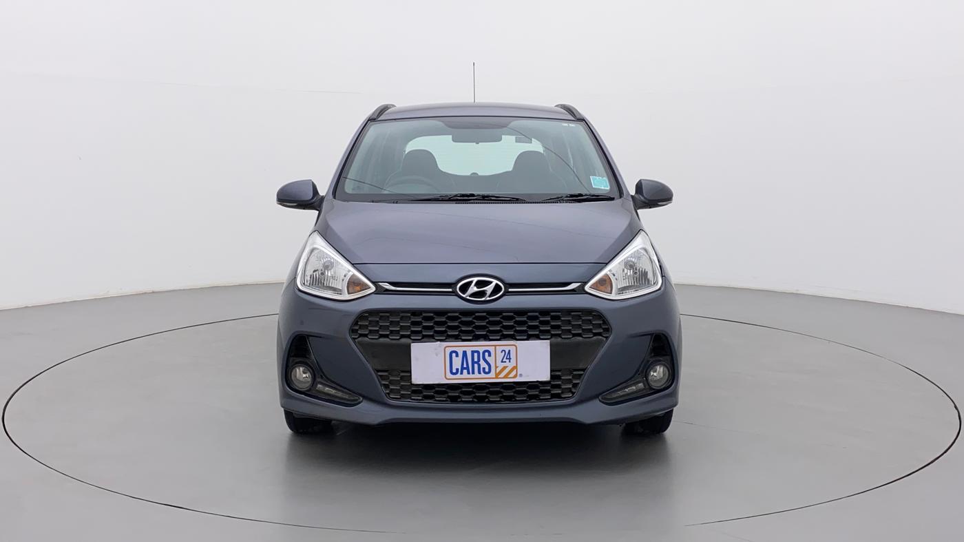 2017 Hyundai Grand i10 SPORTZ (O) AT 1.2 KAPPA VTVT, Petrol, Automatic, 47,792 km, Front