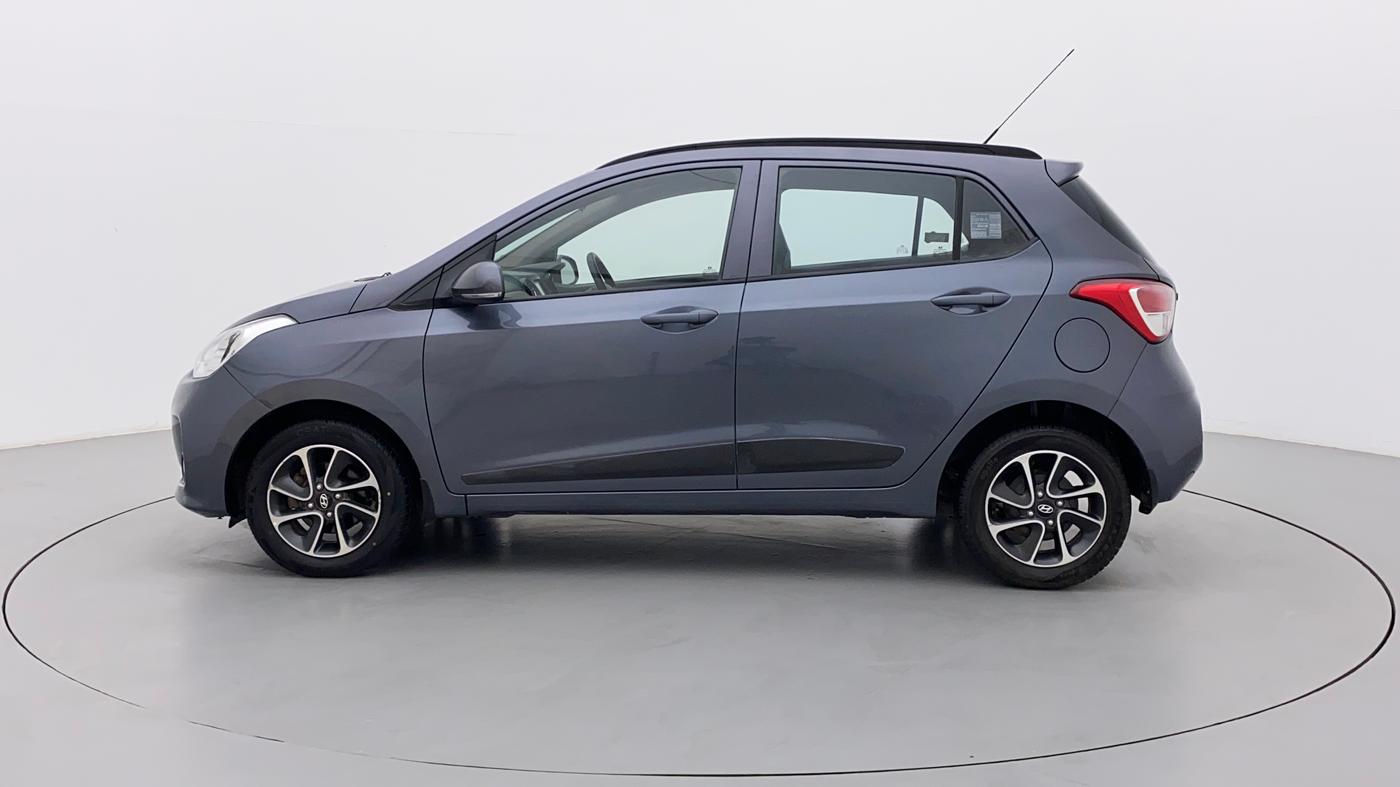 2017 Hyundai Grand i10 SPORTZ (O) AT 1.2 KAPPA VTVT, Petrol, Automatic, 47,792 km, Left Side
