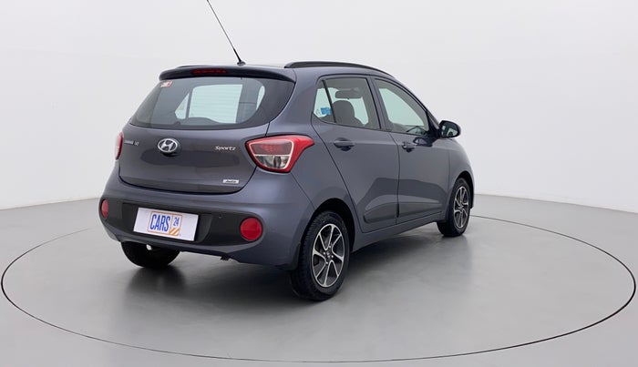 2017 Hyundai Grand i10 SPORTZ (O) AT 1.2 KAPPA VTVT, Petrol, Automatic, 47,792 km, Right Back Diagonal