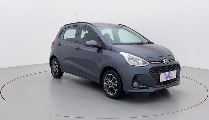 2017 Hyundai Grand i10 SPORTZ (O) AT 1.2 KAPPA VTVT, Petrol, Automatic, 47,792 km, Right Front Diagonal