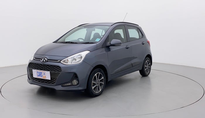2017 Hyundai Grand i10 SPORTZ (O) AT 1.2 KAPPA VTVT, Petrol, Automatic, 47,792 km, Left Front Diagonal