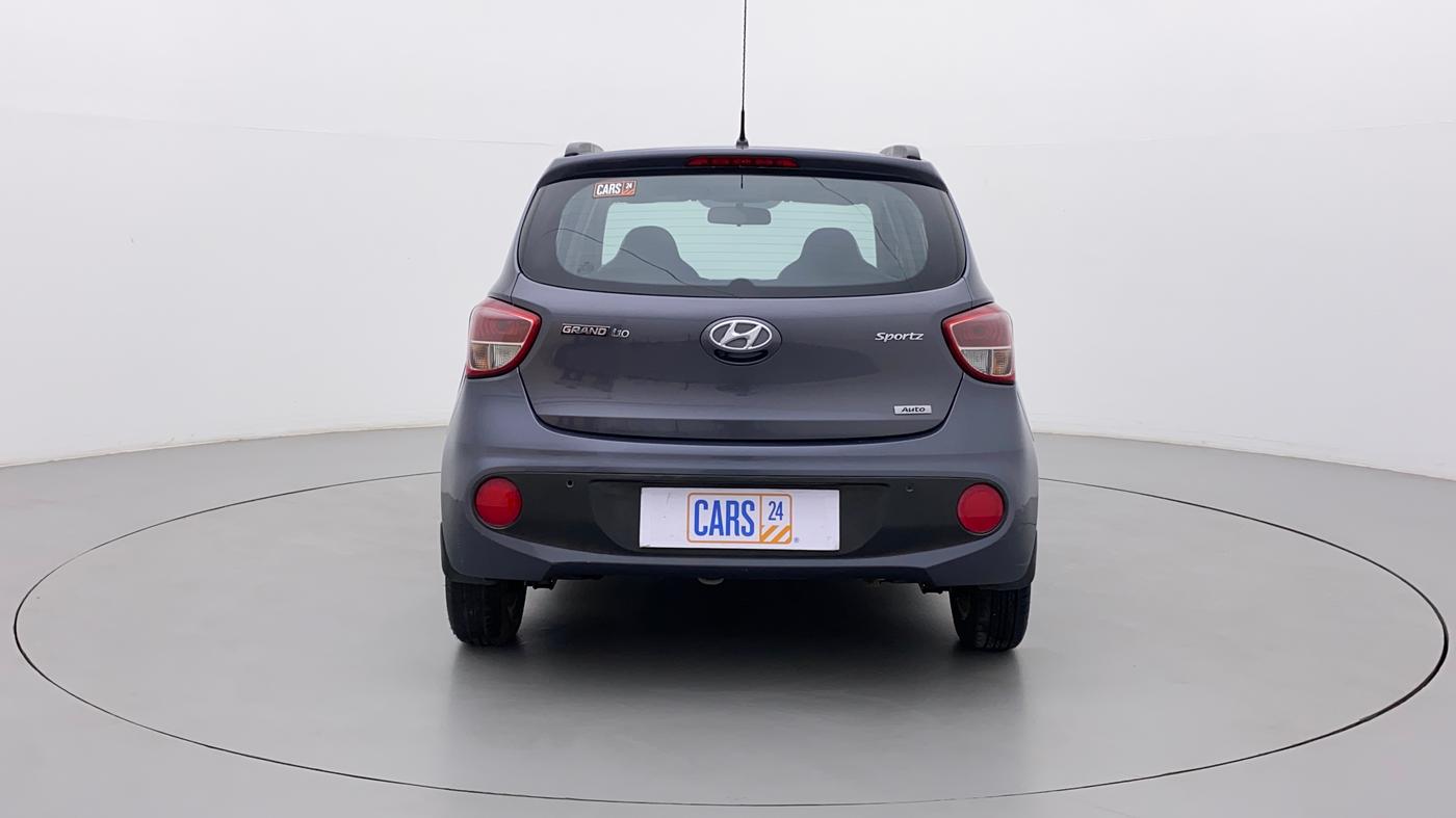 2017 Hyundai Grand i10 SPORTZ (O) AT 1.2 KAPPA VTVT, Petrol, Automatic, 47,792 km, Back/Rear