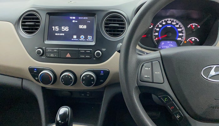 2017 Hyundai Grand i10 SPORTZ (O) AT 1.2 KAPPA VTVT, Petrol, Automatic, 47,792 km, Air Conditioner