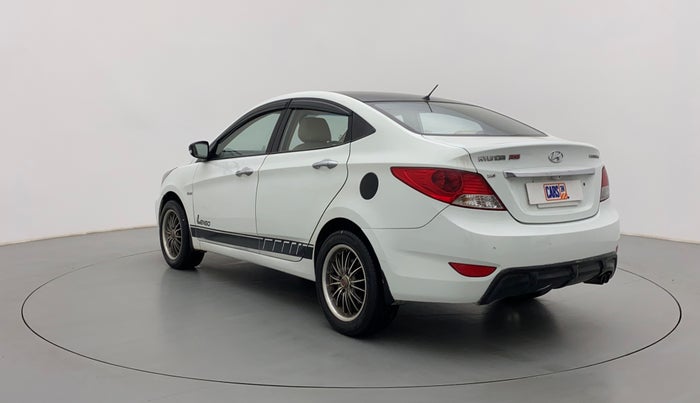 2012 Hyundai Verna FLUIDIC 1.6 EX CRDI, Diesel, Manual, 1,00,244 km, Left Back Diagonal