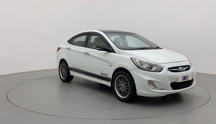 2012 Hyundai Verna FLUIDIC 1.6 EX CRDI, Diesel, Manual, 1,00,244 km, Right Front Diagonal