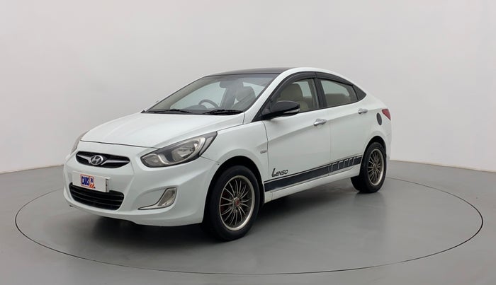 2012 Hyundai Verna FLUIDIC 1.6 EX CRDI, Diesel, Manual, 1,00,244 km, Left Front Diagonal