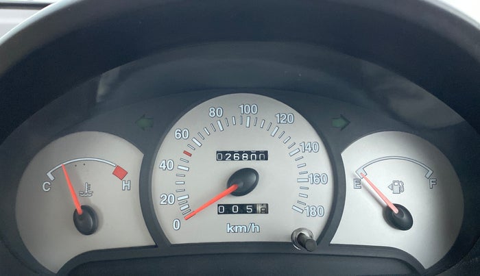 2013 Hyundai Santro Xing GL PLUS, Petrol, Manual, 26,800 km, Odometer Image