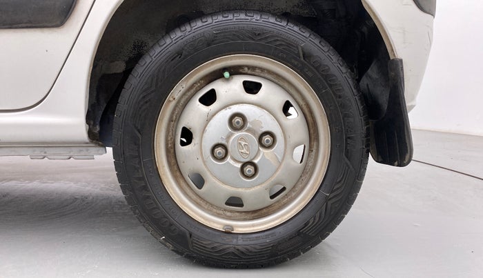 2013 Hyundai Santro Xing GL PLUS, Petrol, Manual, 26,800 km, Left Rear Wheel