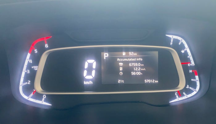 2020 KIA SONET GTX PLUS 1.5 AT, Diesel, Automatic, 56,974 km, Odometer Image