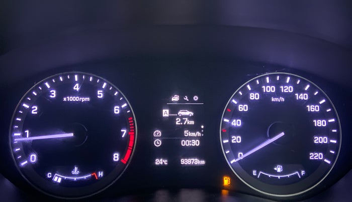 2014 Hyundai Elite i20 ASTA 1.2, Petrol, Manual, 93,873 km, Odometer Image