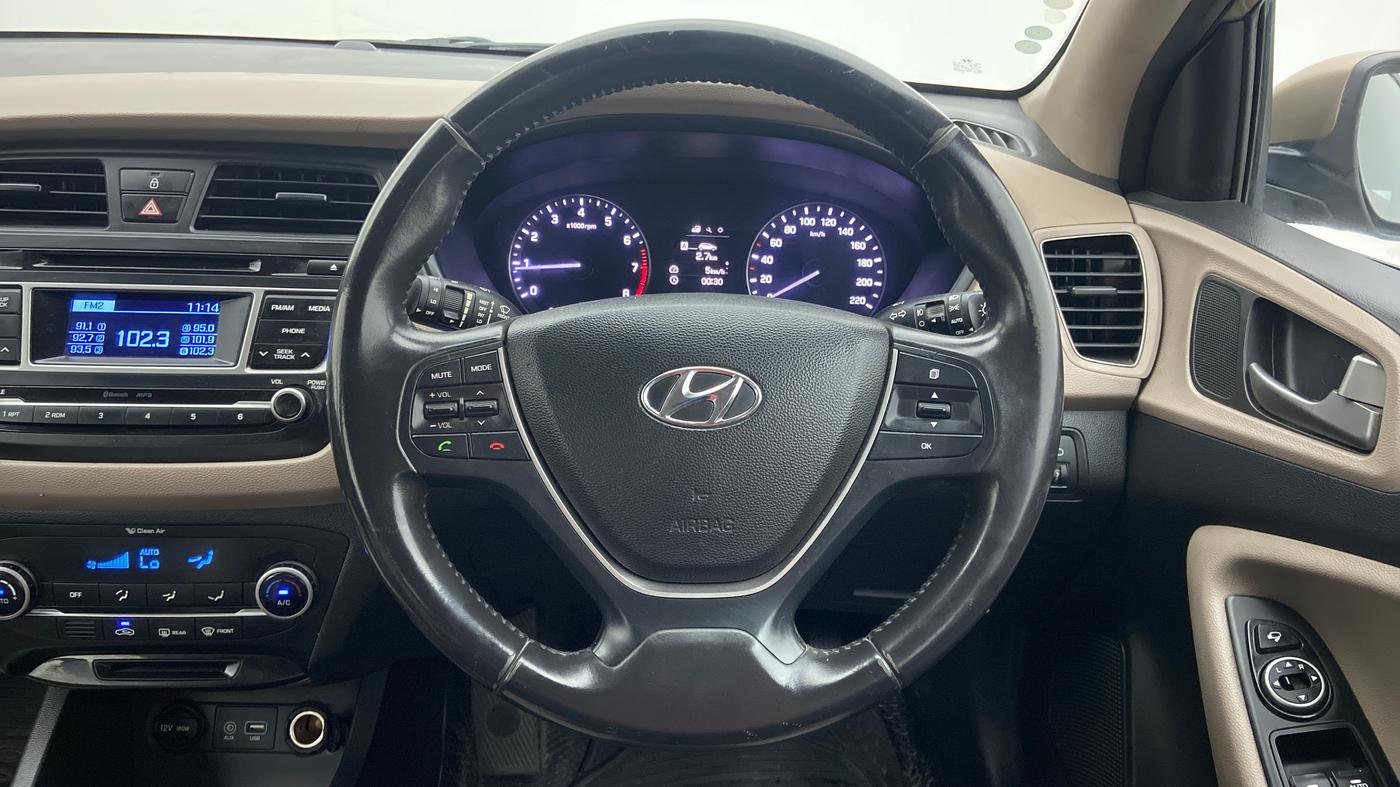 2014 Hyundai Elite i20 ASTA 1.2, Petrol, Manual, 93,873 km, Steering Wheel Close Up