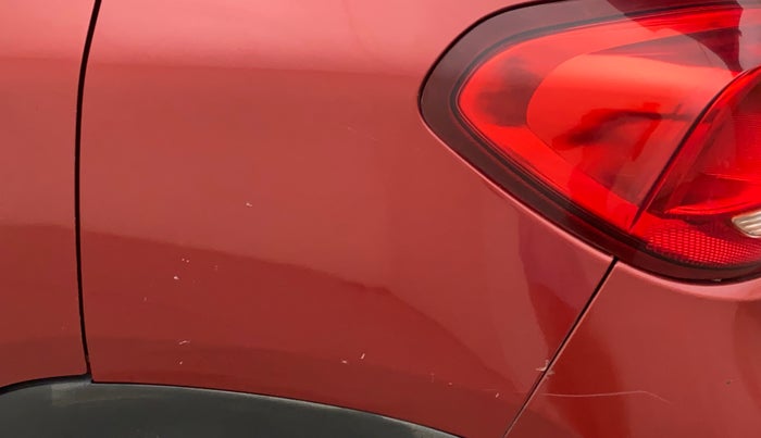 2018 Renault Kwid RXT 1.0 AMT (O), Petrol, Automatic, 1,00,669 km, Left quarter panel - Minor scratches