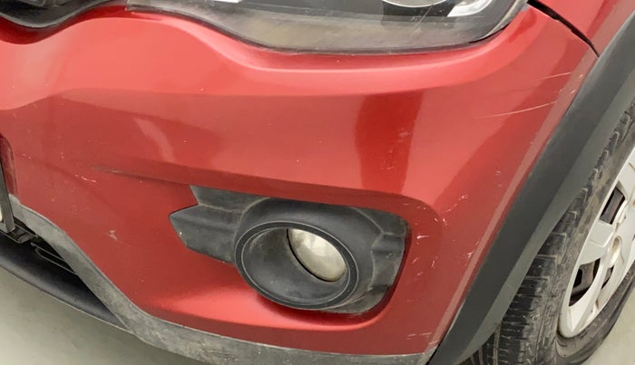 2018 Renault Kwid RXT 1.0 AMT (O), Petrol, Automatic, 1,00,669 km, Front bumper - Minor scratches