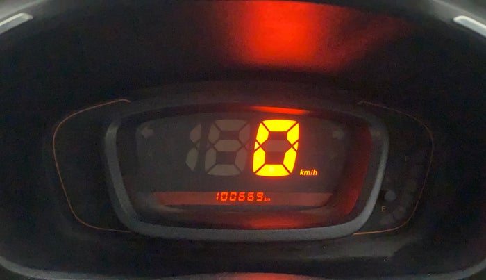 2018 Renault Kwid RXT 1.0 AMT (O), Petrol, Automatic, 1,00,669 km, Odometer Image