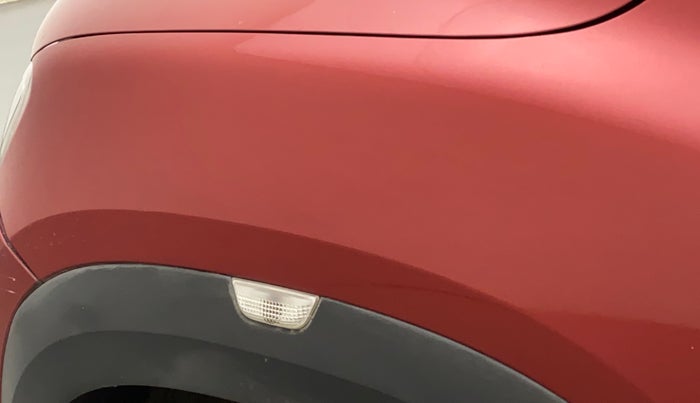 2018 Renault Kwid RXT 1.0 AMT (O), Petrol, Automatic, 1,00,669 km, Left fender - Slightly dented
