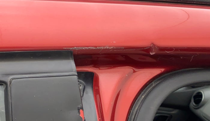 2018 Renault Kwid RXT 1.0 AMT (O), Petrol, Automatic, 1,00,669 km, Right B pillar - Slightly dented