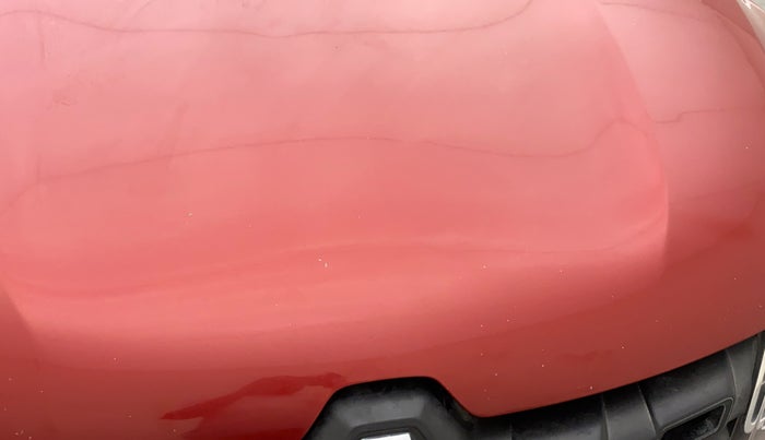 2018 Renault Kwid RXT 1.0 AMT (O), Petrol, Automatic, 1,00,669 km, Bonnet (hood) - Slightly dented