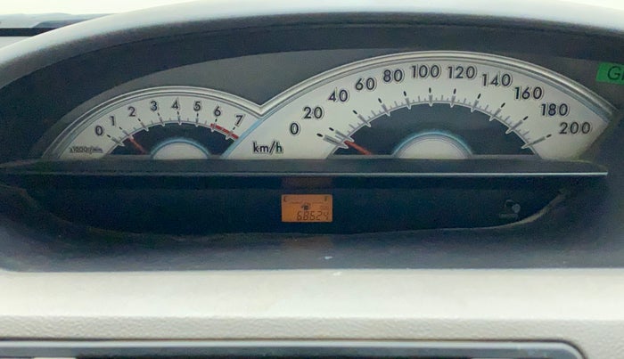 2011 Toyota Etios V, Petrol, Manual, 68,751 km, Odometer Image