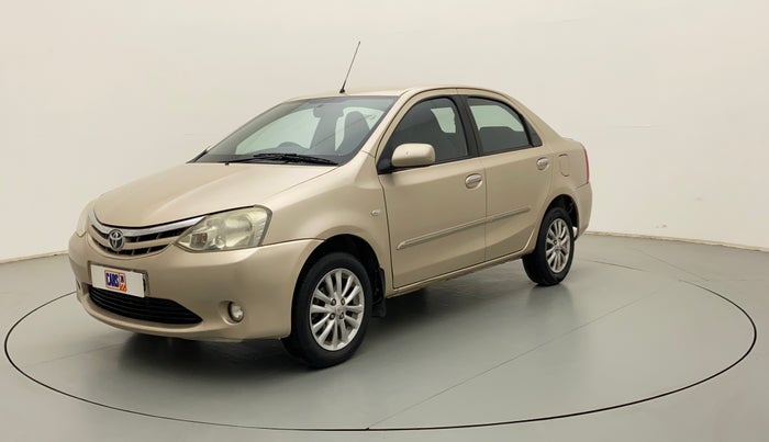 2011 Toyota Etios V, Petrol, Manual, 68,751 km, Left Front Diagonal