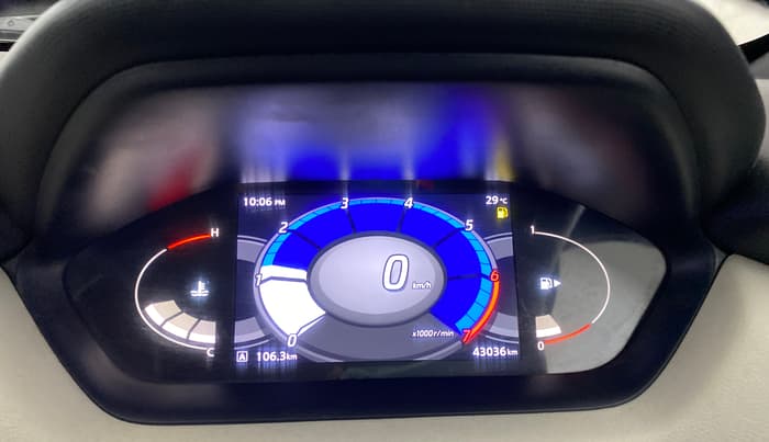 2021 Nissan MAGNITE XV MT, Petrol, Manual, 43,034 km, Odometer Image