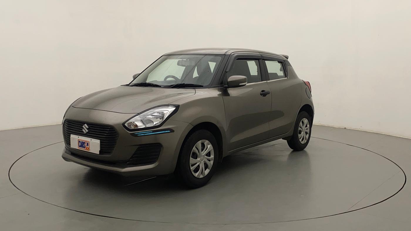 2018 Maruti Swift VXI AMT, Petrol, Automatic, 13,881 km, Left Front Diagonal