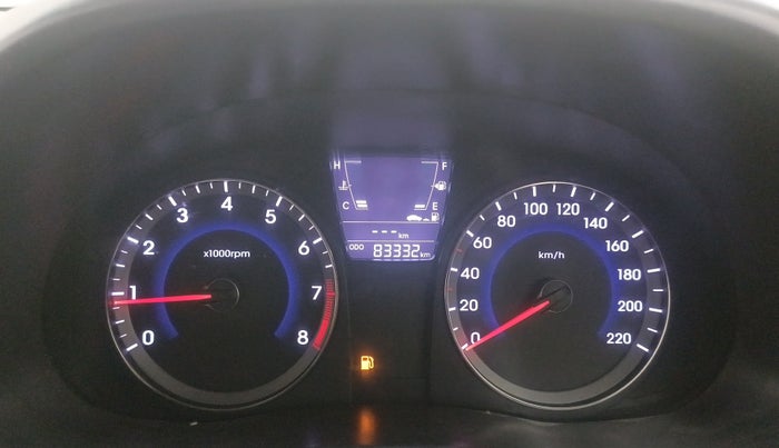 2016 Hyundai Verna 1.6 VTVT S, Petrol, Manual, 83,321 km, Odometer Image