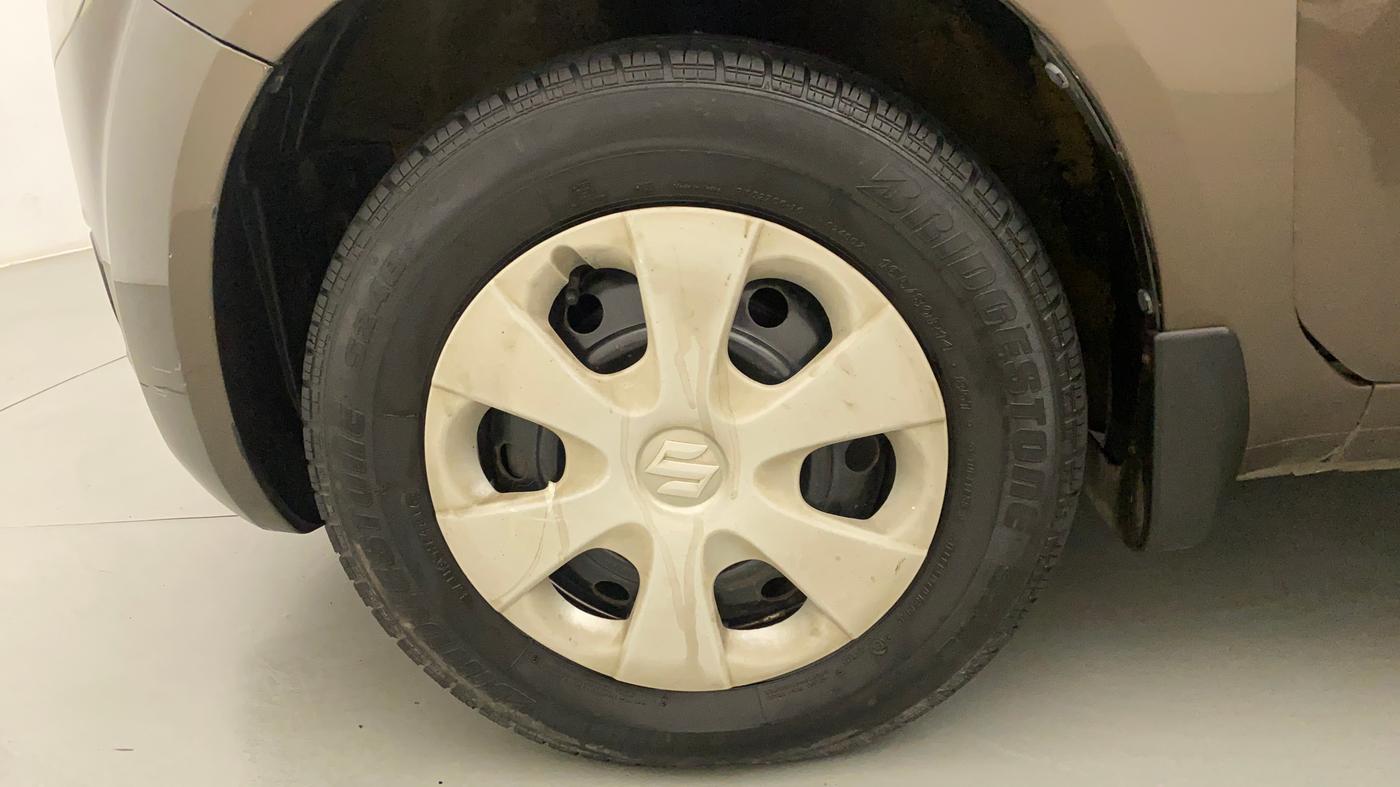 2012 Maruti Ritz VXI, Petrol, Manual, 95,343 km, Left Front Wheel