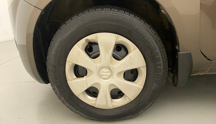 2012 Maruti Ritz VXI, Petrol, Manual, 95,343 km, Left Front Wheel