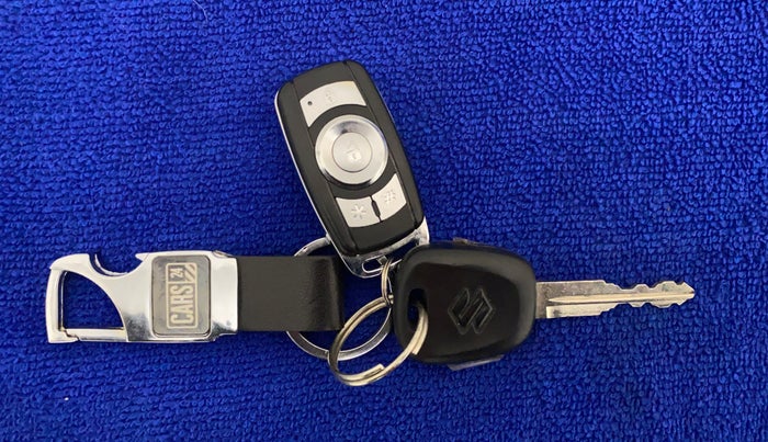 2012 Maruti Ritz VXI, Petrol, Manual, 95,343 km, Key Close Up