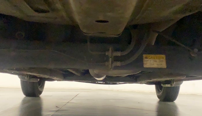 2012 Maruti Ritz VXI, Petrol, Manual, 95,343 km, Rear Underbody