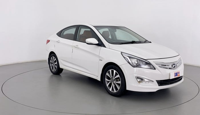 2016 Hyundai Verna FLUIDIC 1.6 SX VTVT, Petrol, Manual, 44,409 km, Right Front Diagonal